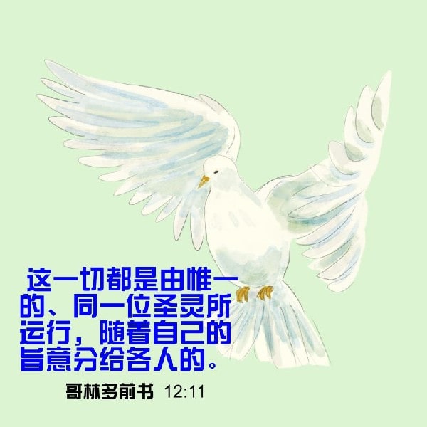 1 Corinthians 12:11